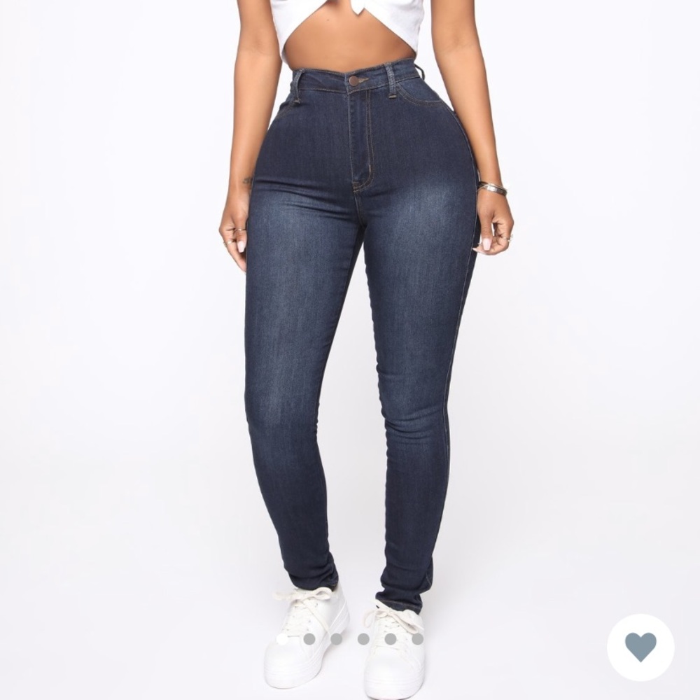 Fashion nova classic high waist skinny jeans